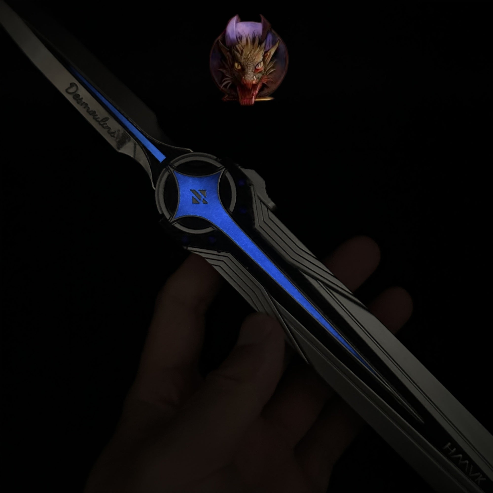 Delta Force Game Polaris Dagger Luminous Desmoulins’s Edge Metal Replica