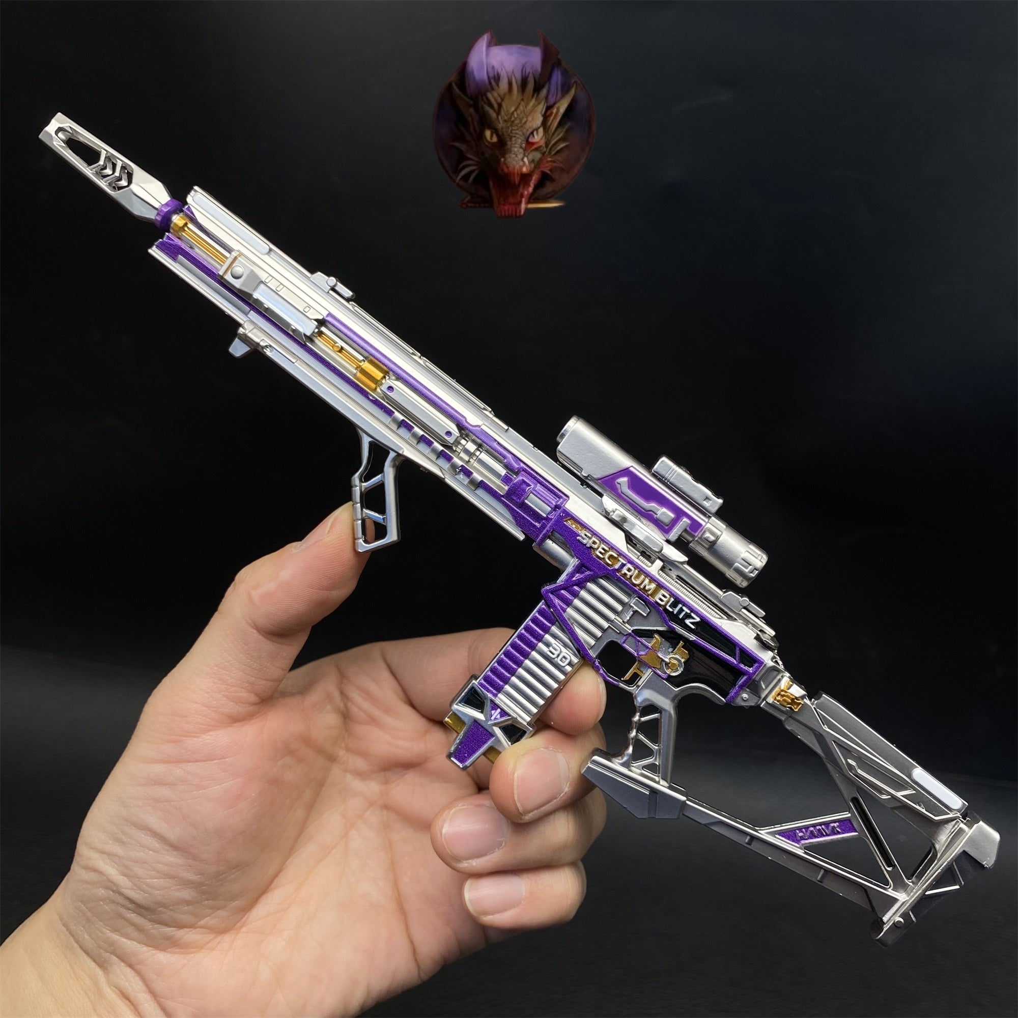 Delta Force M7 Battle Rifle – Prism Offensive Metal Replica