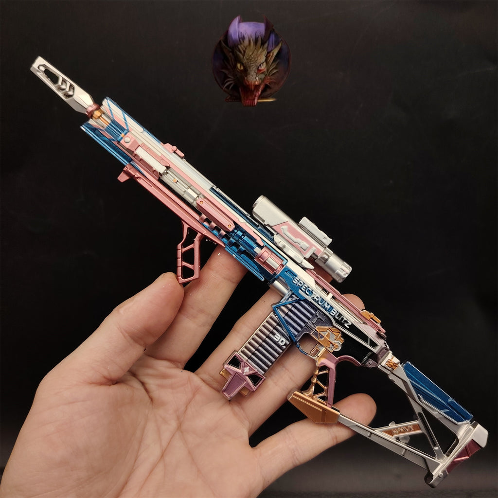 Delta Force M7 Battle Rifle – Prism Offensive S2: Rainbow Crystal Metal Replica