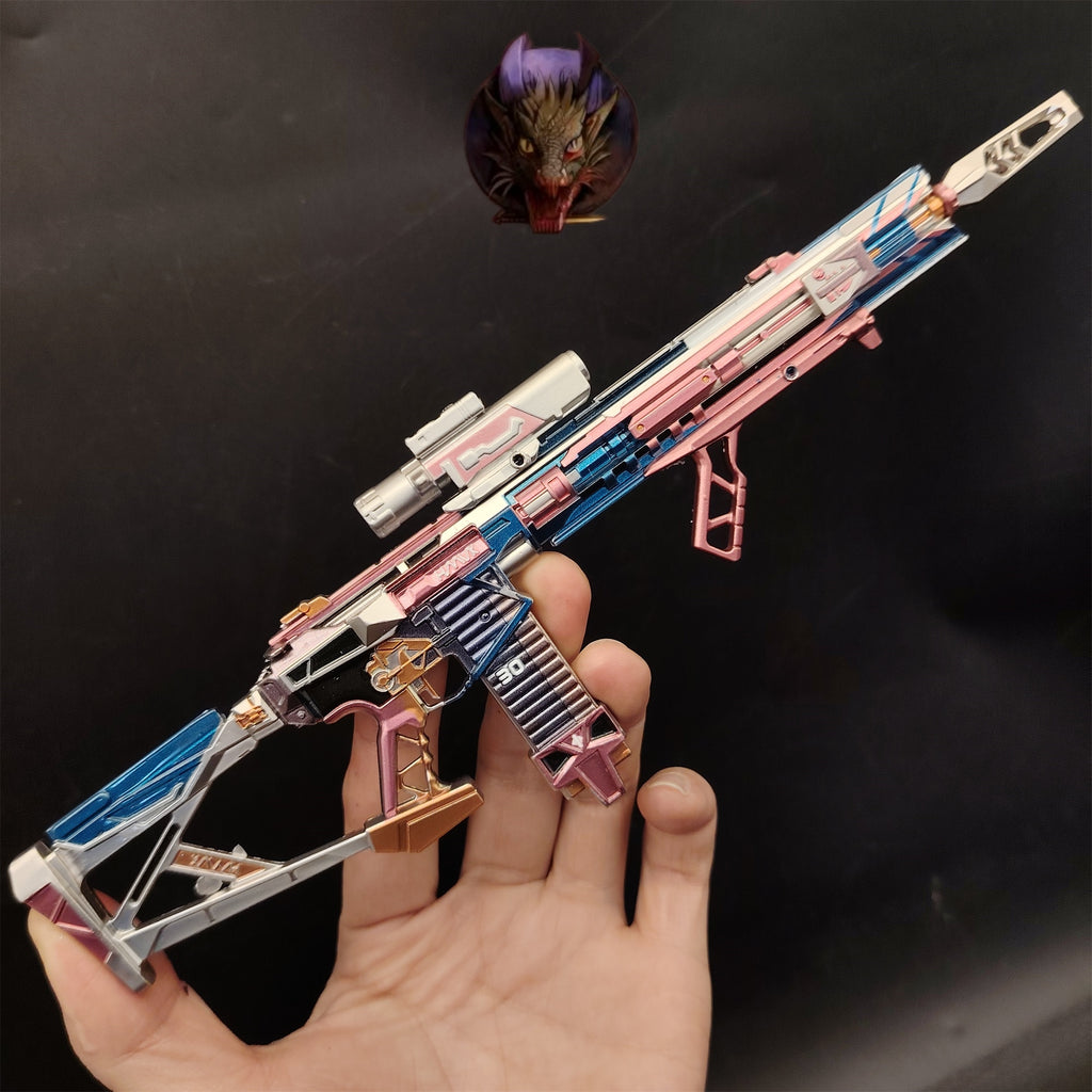 Delta Force M7 Battle Rifle – Prism Offensive S2: Rainbow Crystal Metal Replica