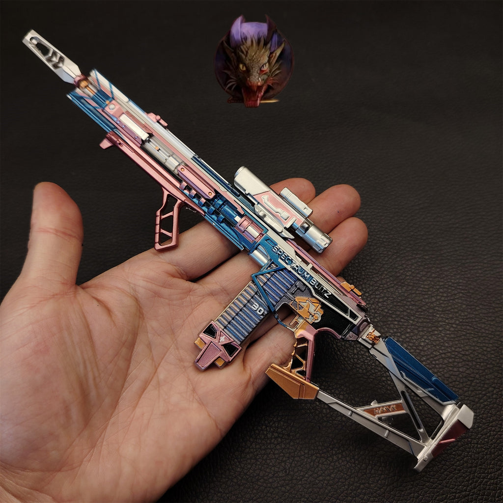 Delta Force M7 Battle Rifle – Prism Offensive S2: Rainbow Crystal Metal Replica