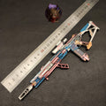 Delta Force M7 Battle Rifle – Prism Offensive S2: Rainbow Crystal Metal Replica