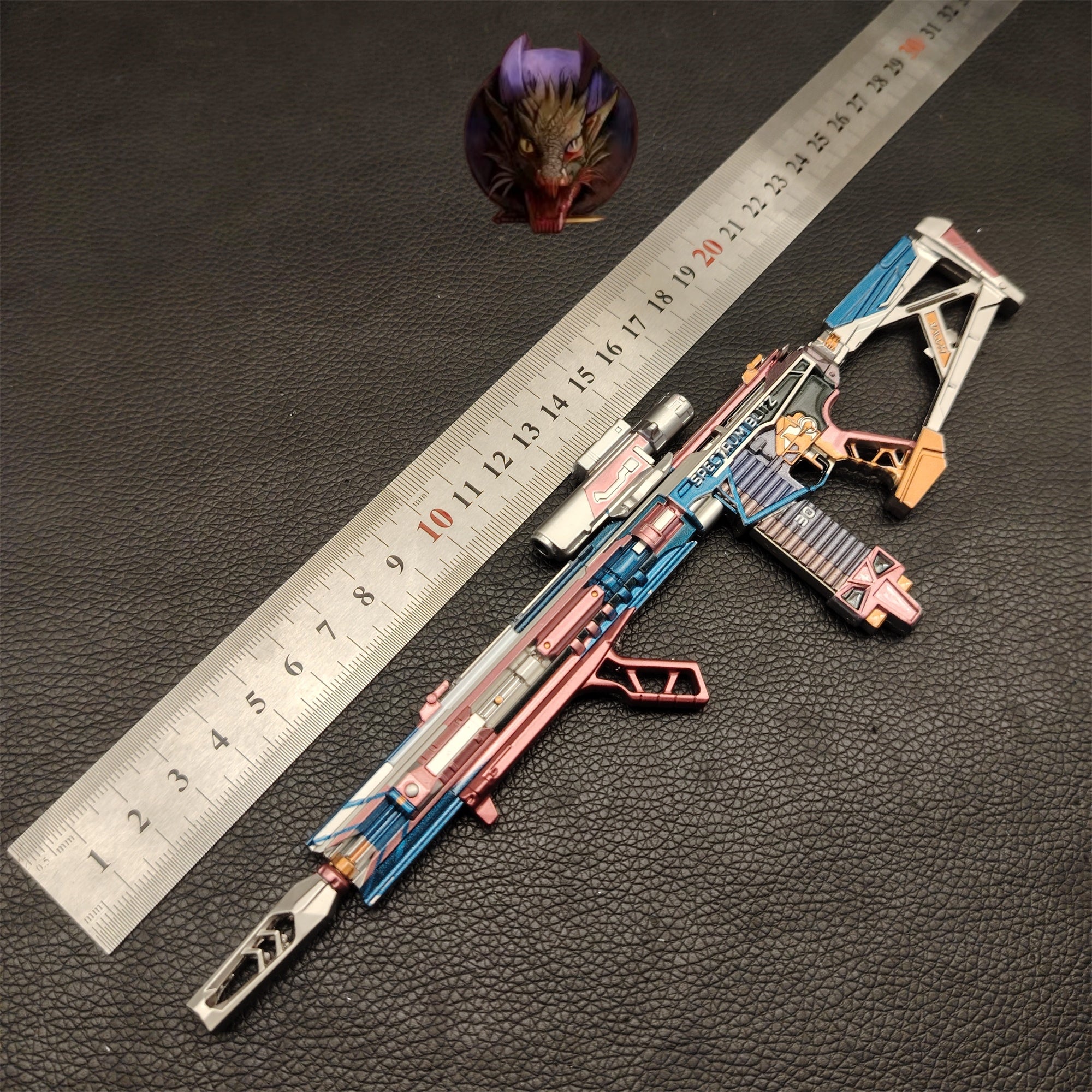 Delta Force M7 Battle Rifle – Prism Offensive S2: Rainbow Crystal Metal Replica