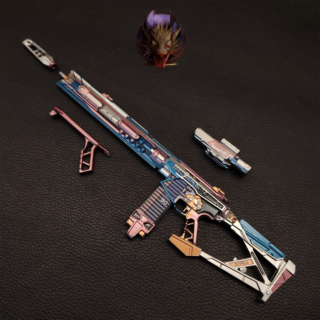 Delta Force M7 Battle Rifle – Prism Offensive S2: Rainbow Crystal Metal Replica