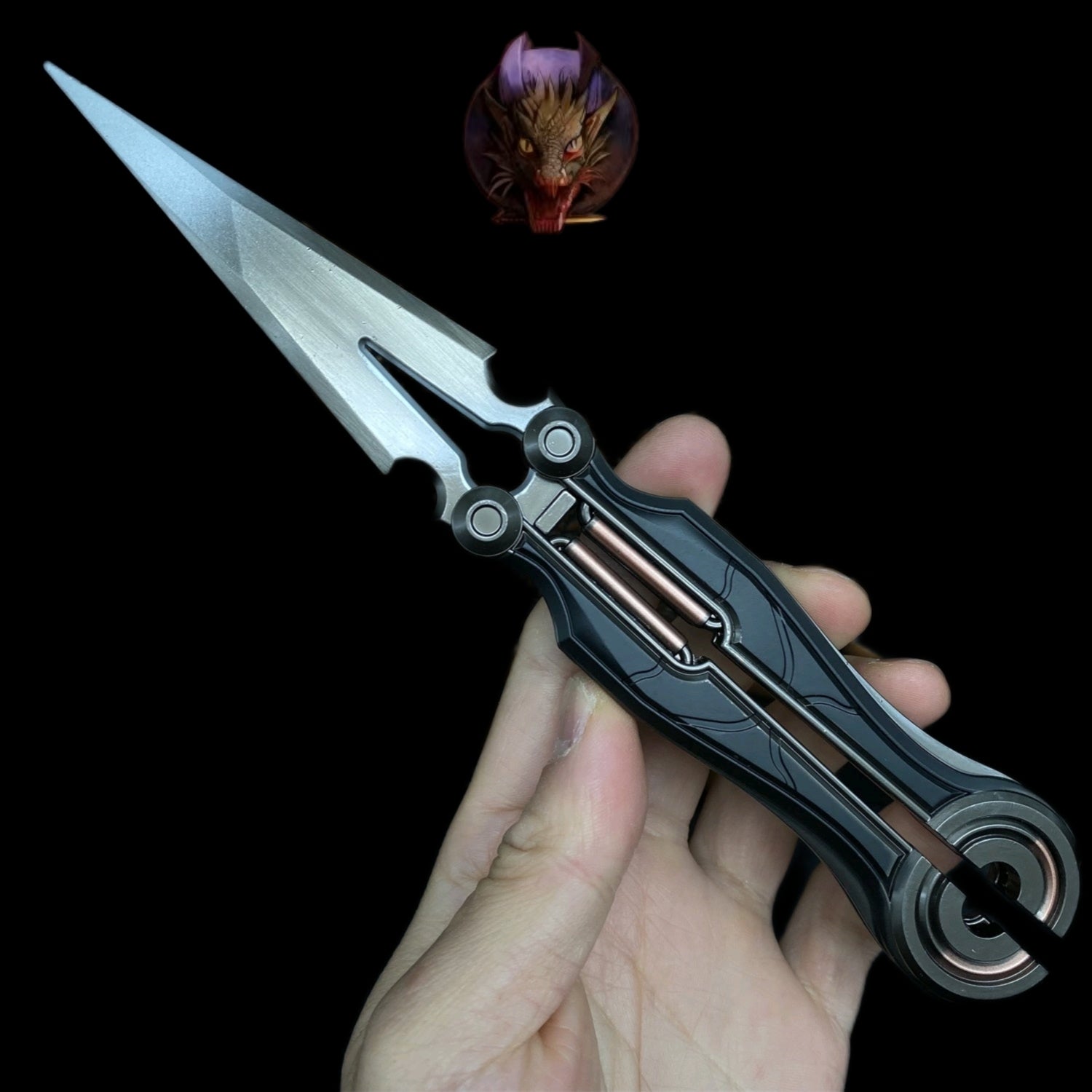 Magepunk Sparkswitch Knife 4 Options