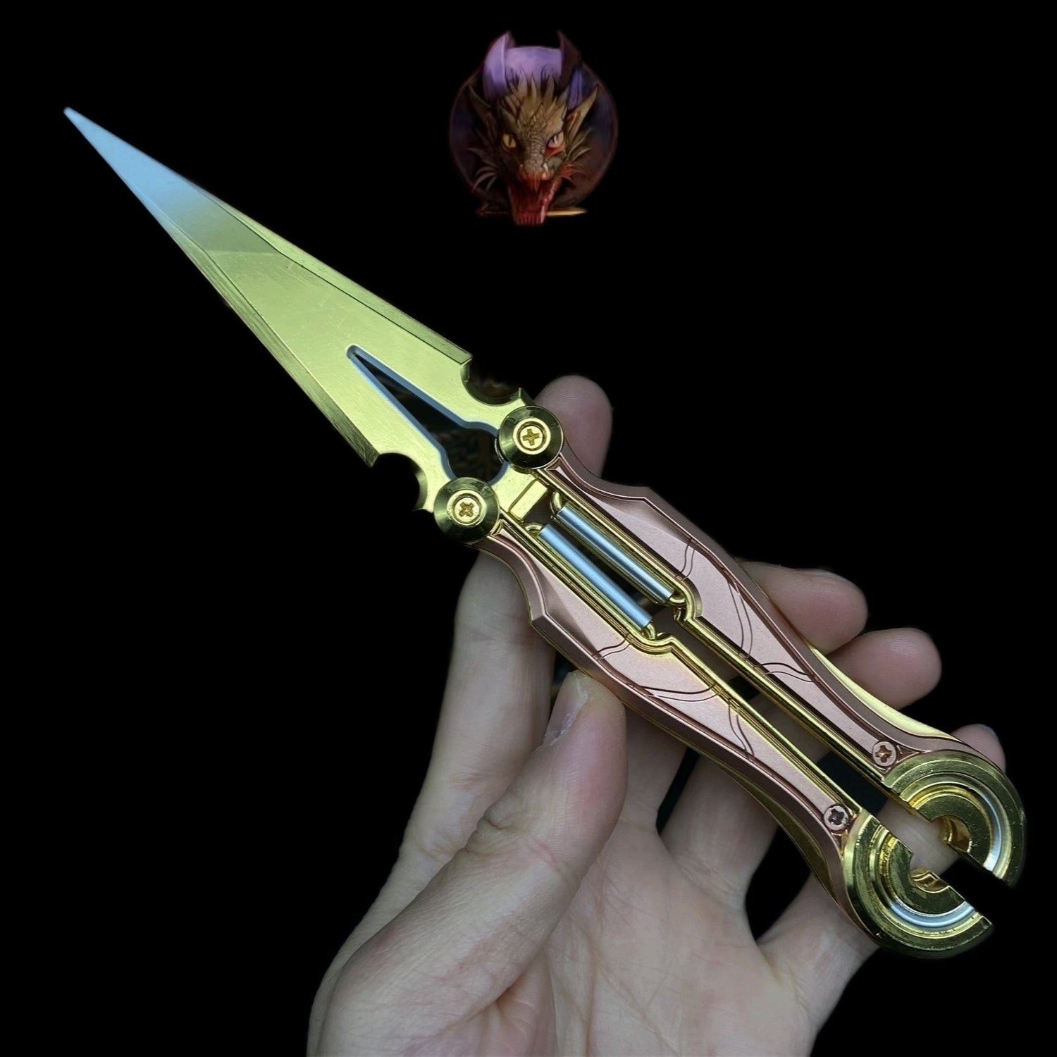 Magepunk Sparkswitch Knife 4 Options
