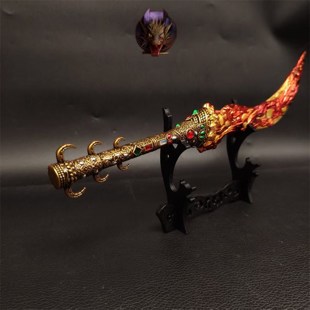 E Ring Magma Blade Metal Replica