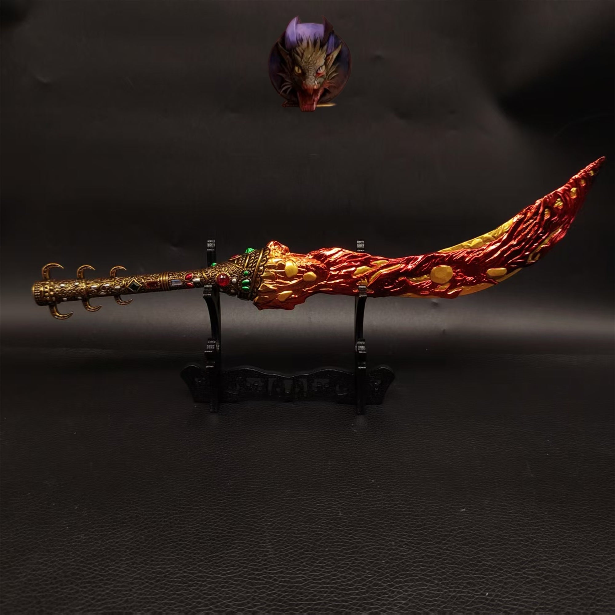 E Ring Magma Blade Metal Replica