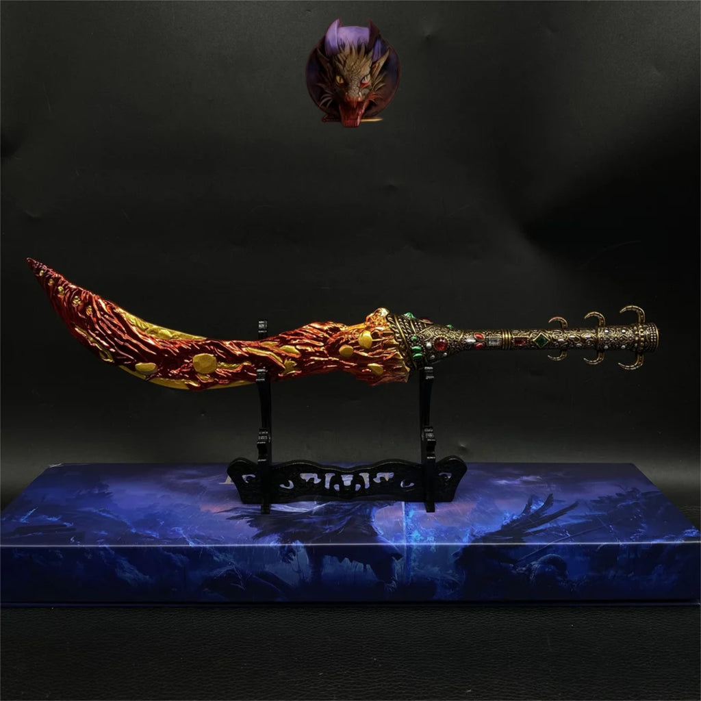 E Ring Magma Blade Metal Replica