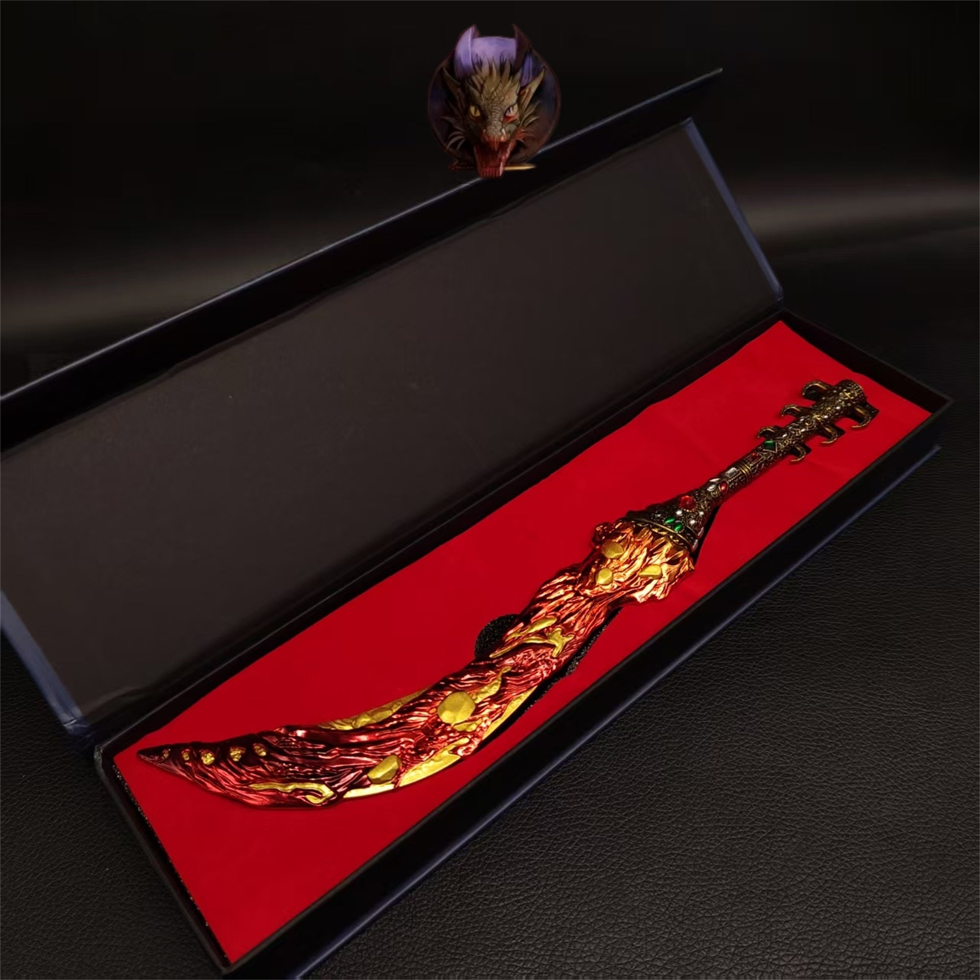 E Ring Magma Blade Metal Replica