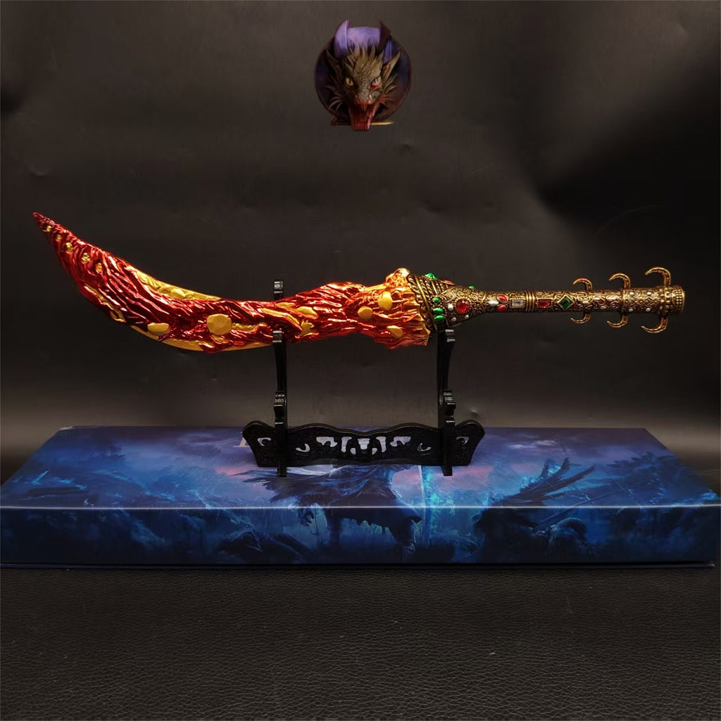E Ring Magma Blade Metal Replica