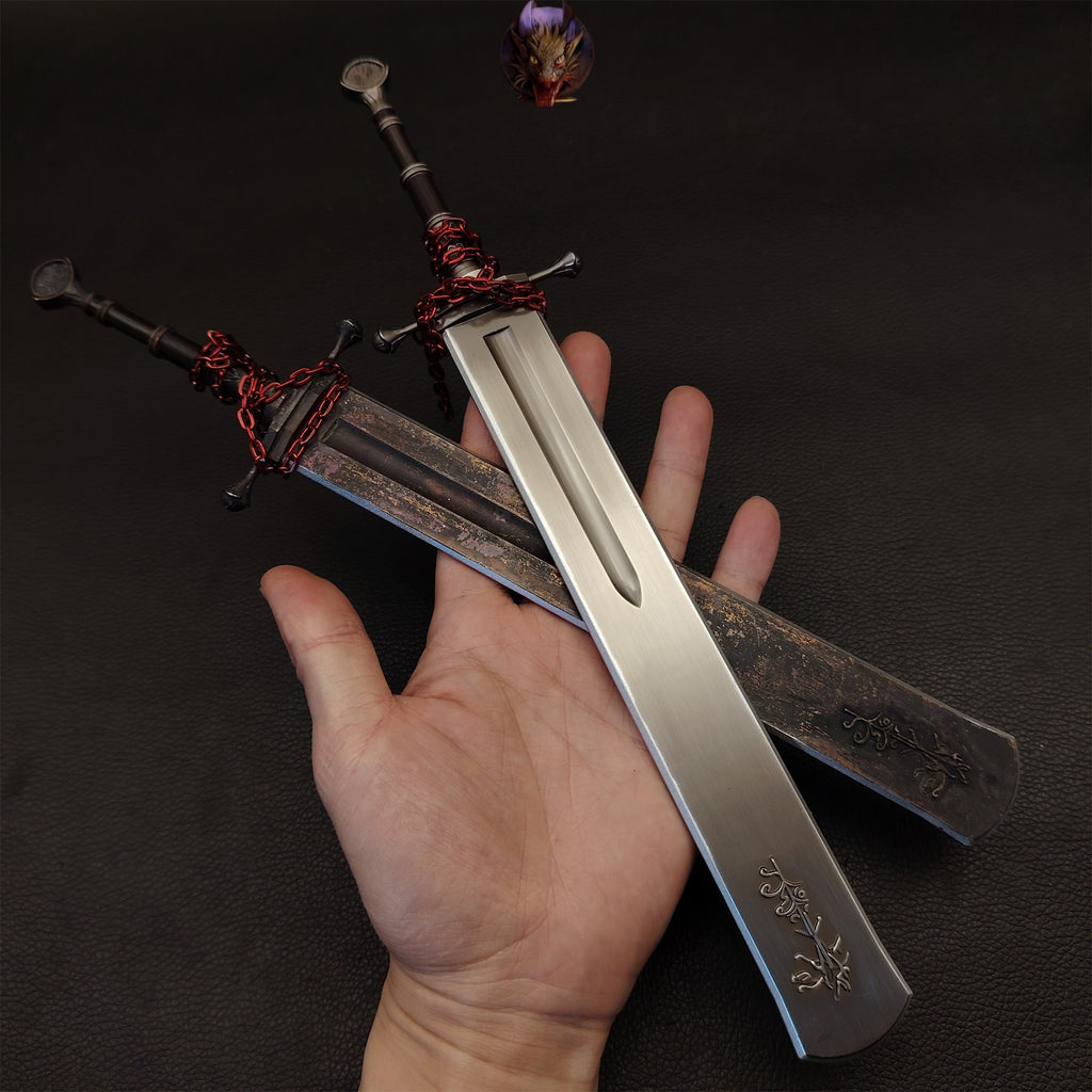 ER Marais Executioner's Sword Metal Miniature Replica