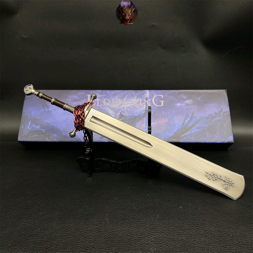 ER Marais Executioner's Sword Metal Replica With Gift Box & Stand