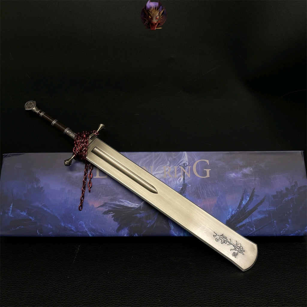 ER Marais Executioner's Sword Metal Replica With Gift Box & Stand