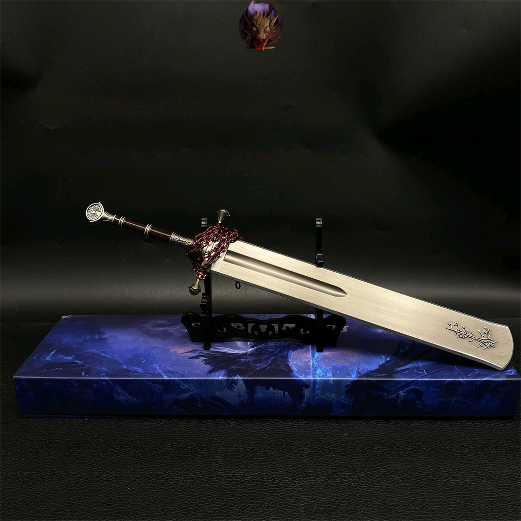 ER Marais Executioner's Sword Metal Replica With Gift Box & Stand