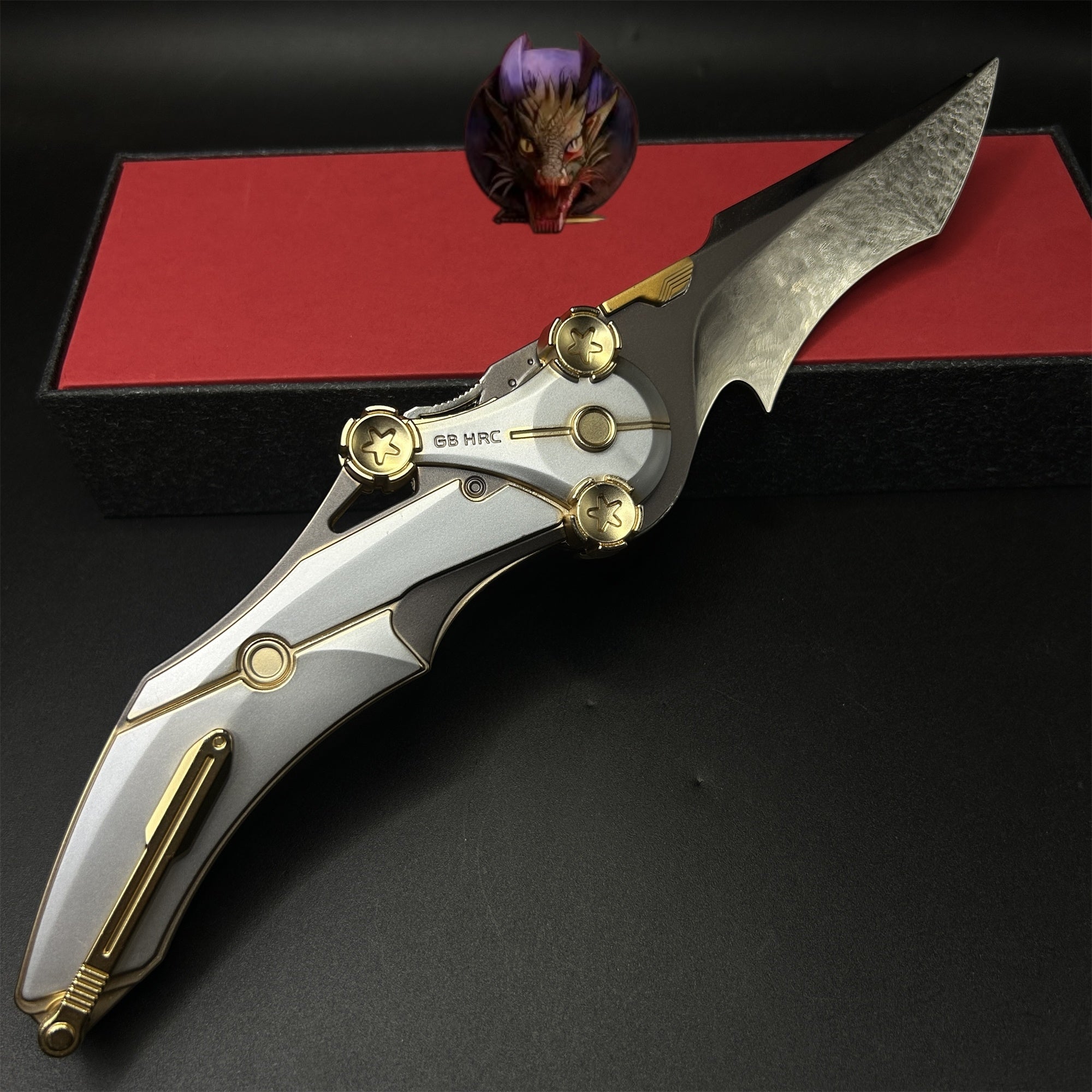 Delta Force Game 28CM Mercy Folding Knife Blunt Metal Replica