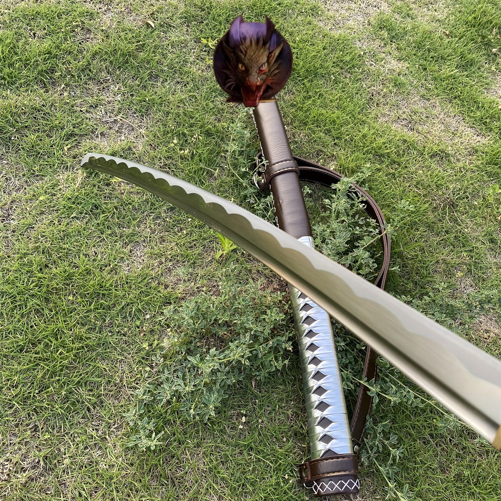 Life-size Carbon Steel Replica Michonne Katana