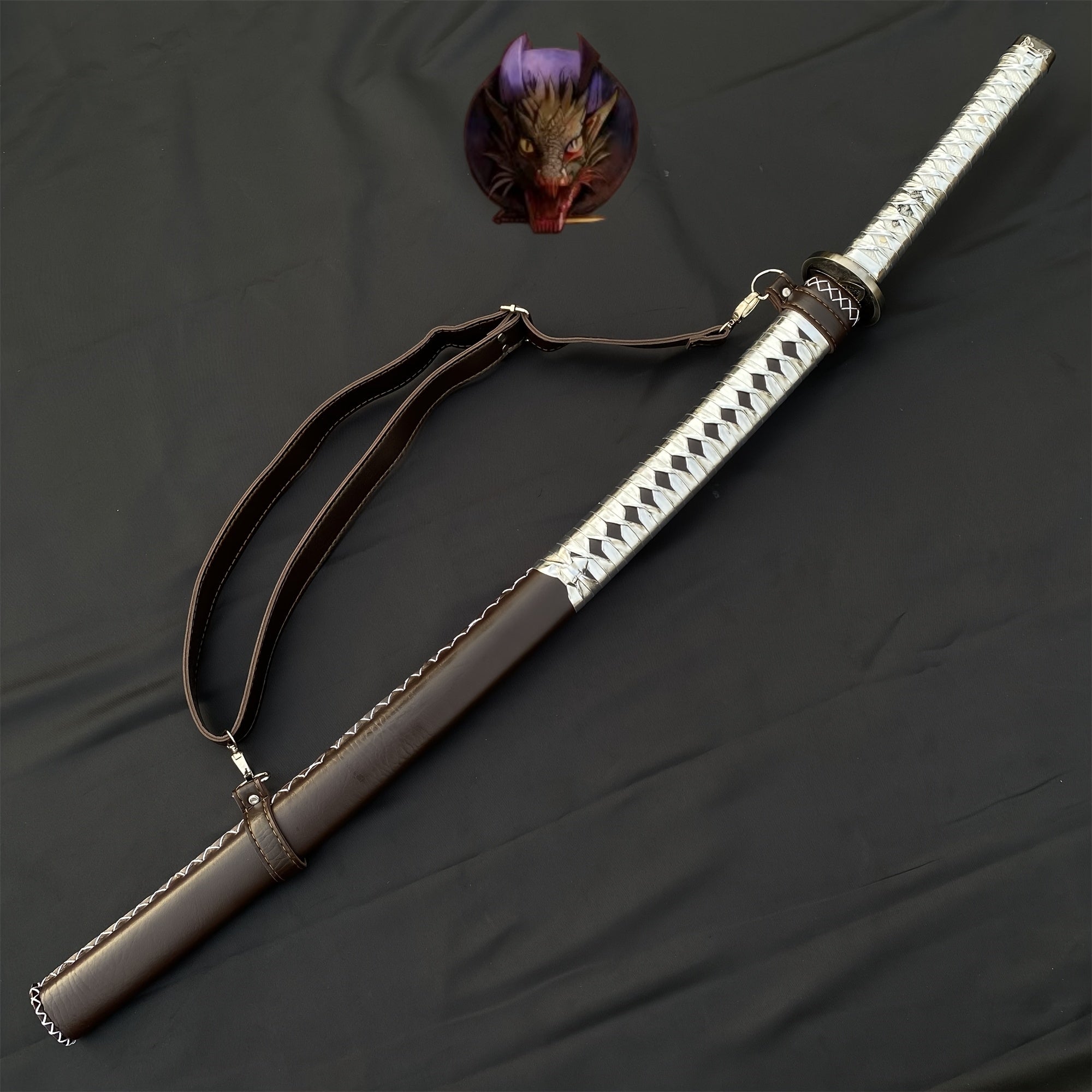 Life-size Carbon Steel Replica Michonne Katana