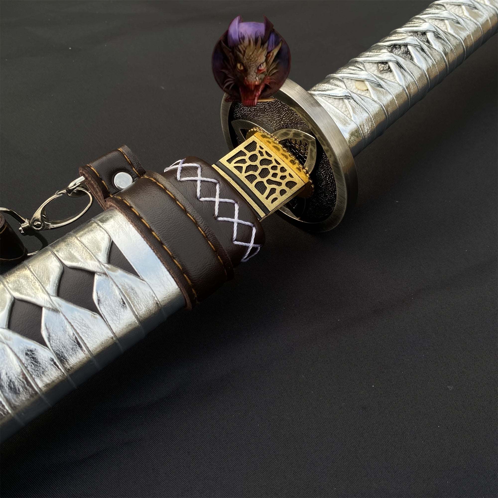 Life-size Carbon Steel Replica Michonne Katana