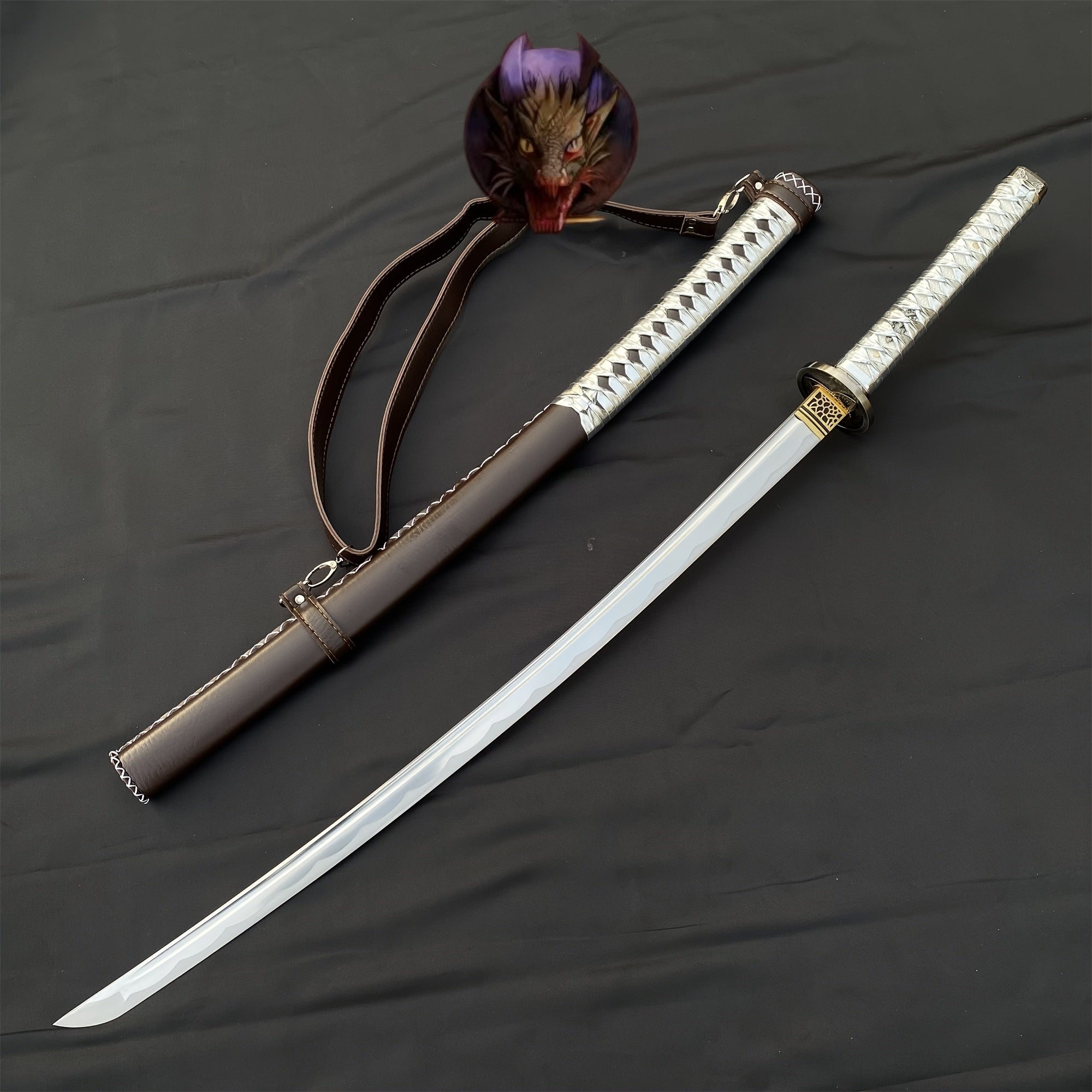 Life-size Carbon Steel Replica Michonne Katana