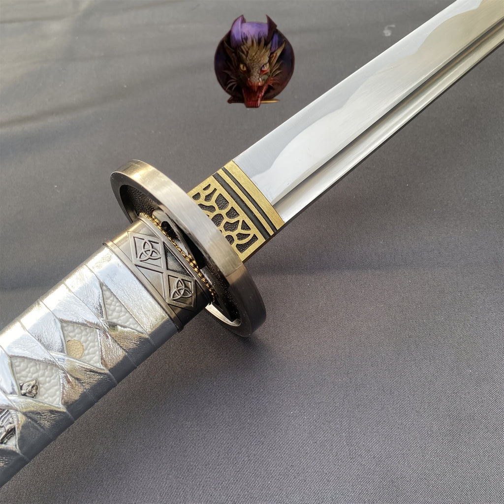 Life-size Carbon Steel Replica Michonne Katana