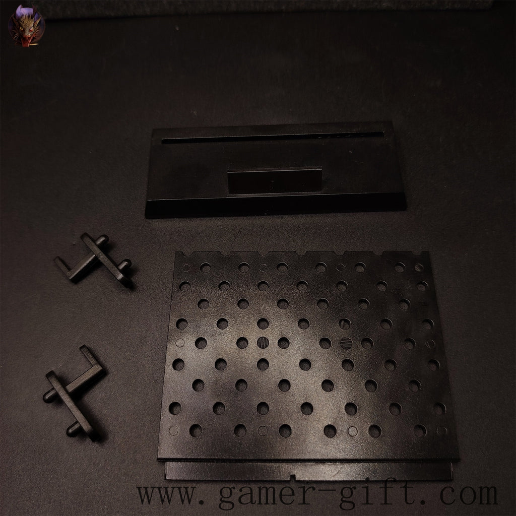 1-Layer Plastic Display Holder Mini Gun And Sword Stand