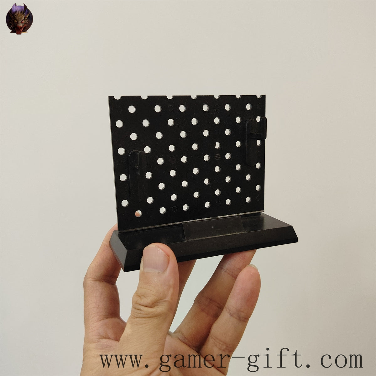 1-Layer Plastic Display Holder Mini Gun And Sword Stand