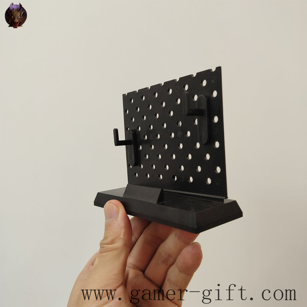 1-Layer Plastic Display Holder Mini Gun And Sword Stand