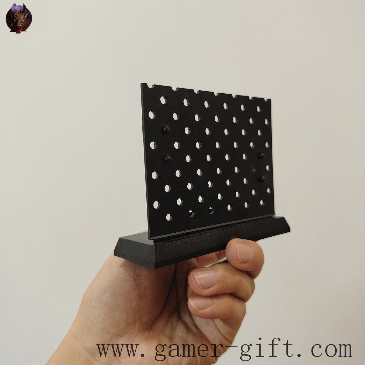 1-Layer Plastic Display Holder Mini Gun And Sword Stand