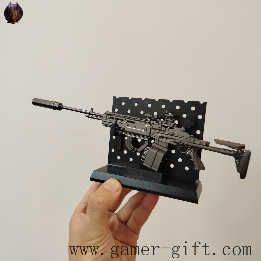 1-Layer Plastic Display Holder Mini Gun And Sword Stand