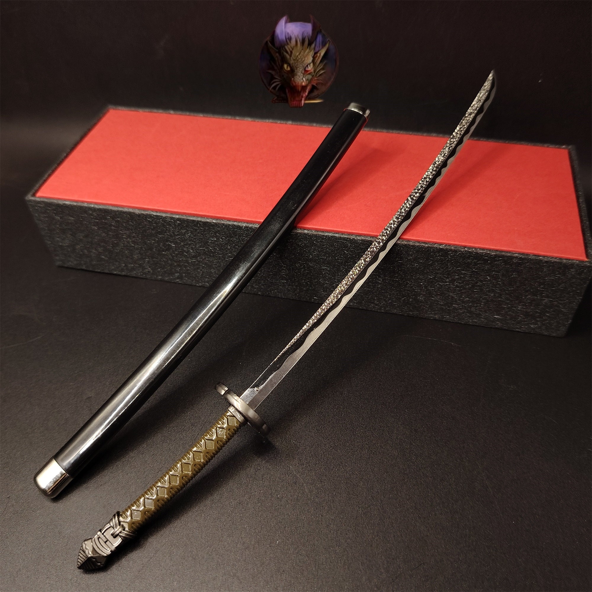 ER Moonveil Katana Metal Sword 26CM Replica