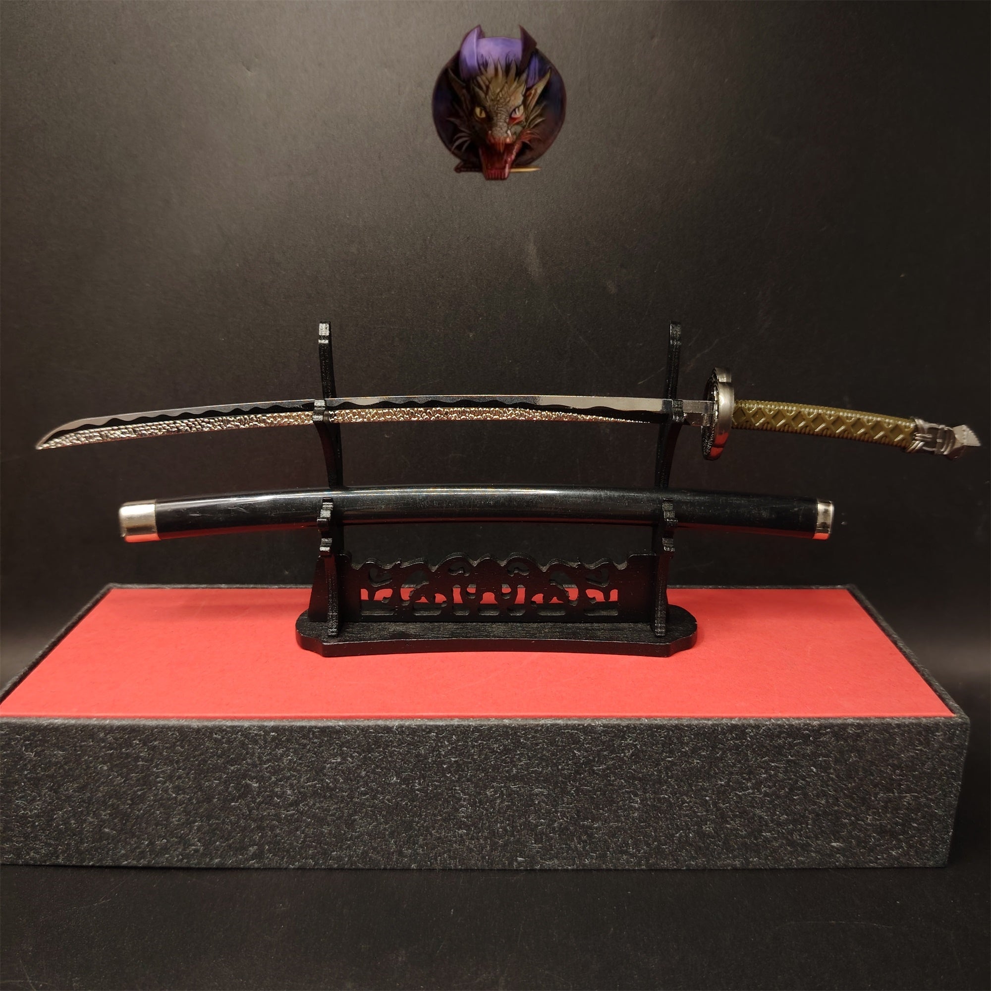ER Moonveil Katana Metal Sword 26CM Replica