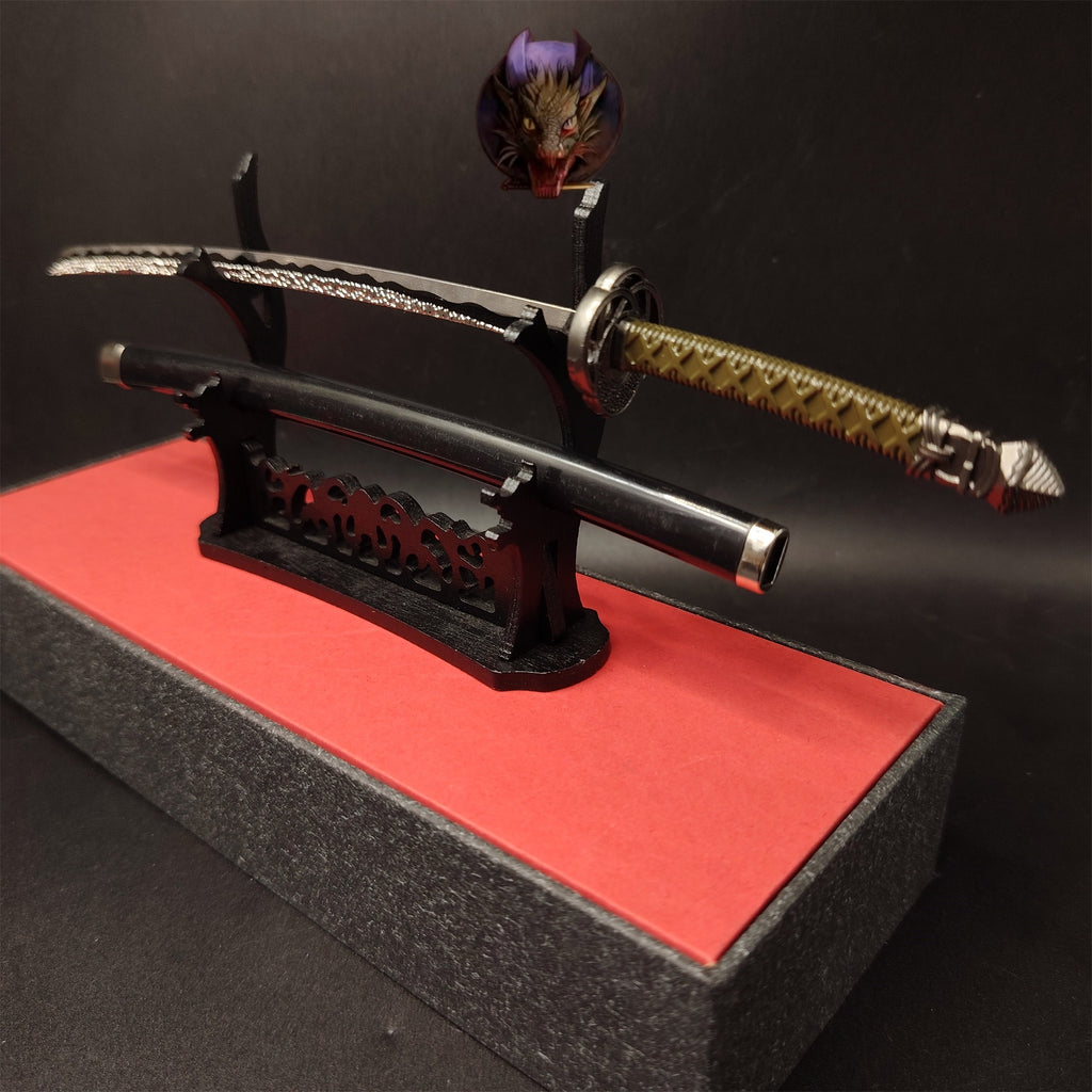 ER Moonveil Katana Metal Sword 26CM Replica