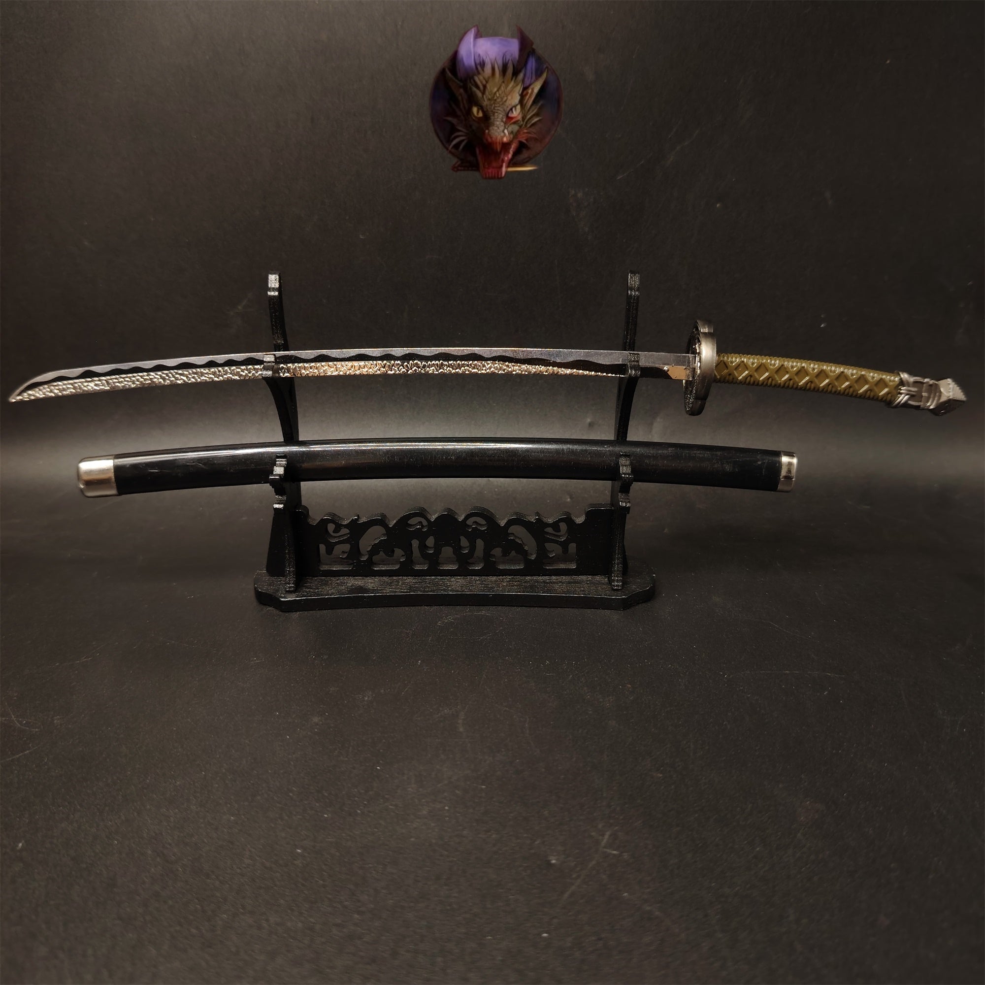 ER Moonveil Katana Metal Sword 26CM Replica