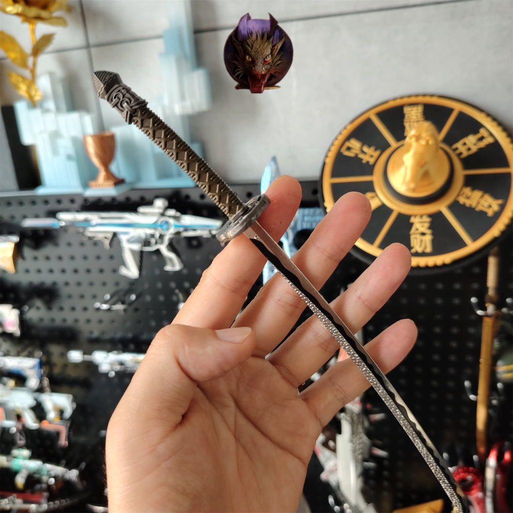 ER Moonveil Katana Metal Sword 26CM Replica