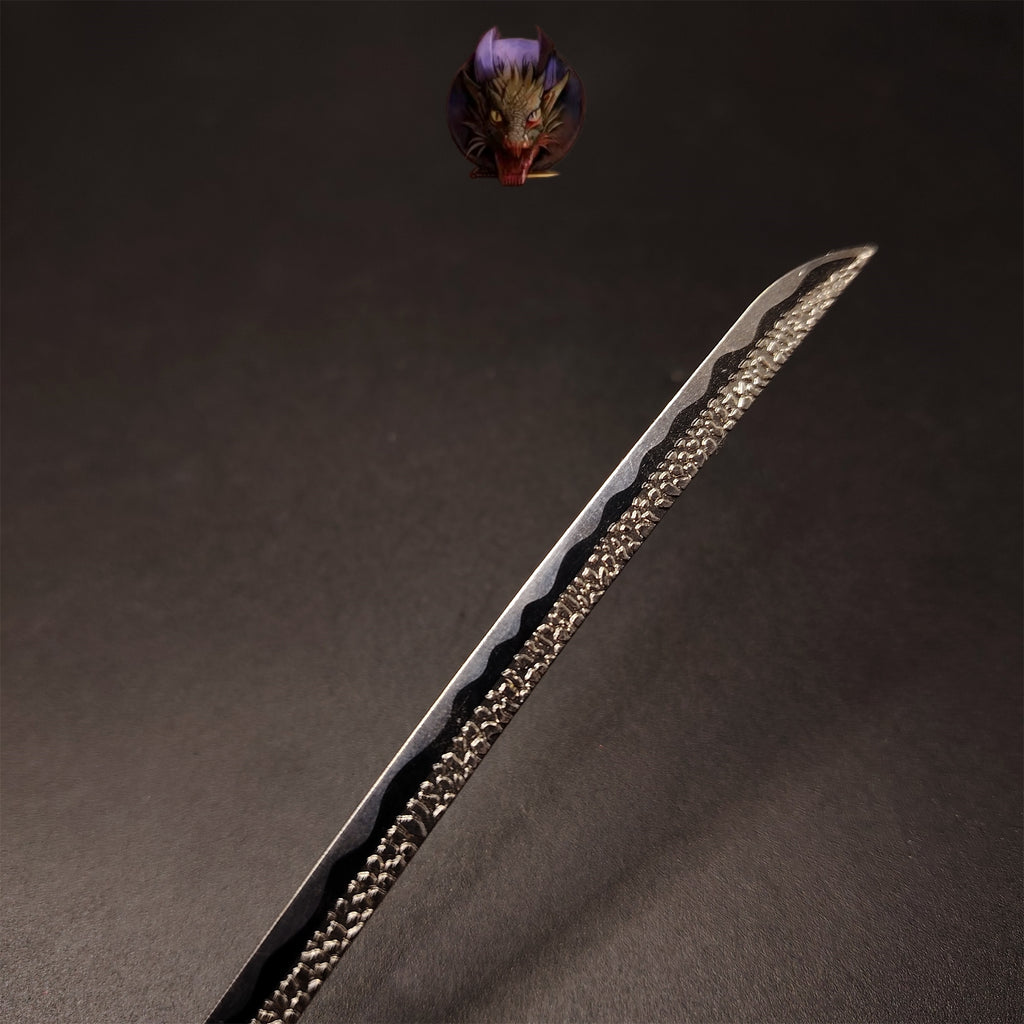 ER Moonveil Katana Metal Sword 26CM Replica