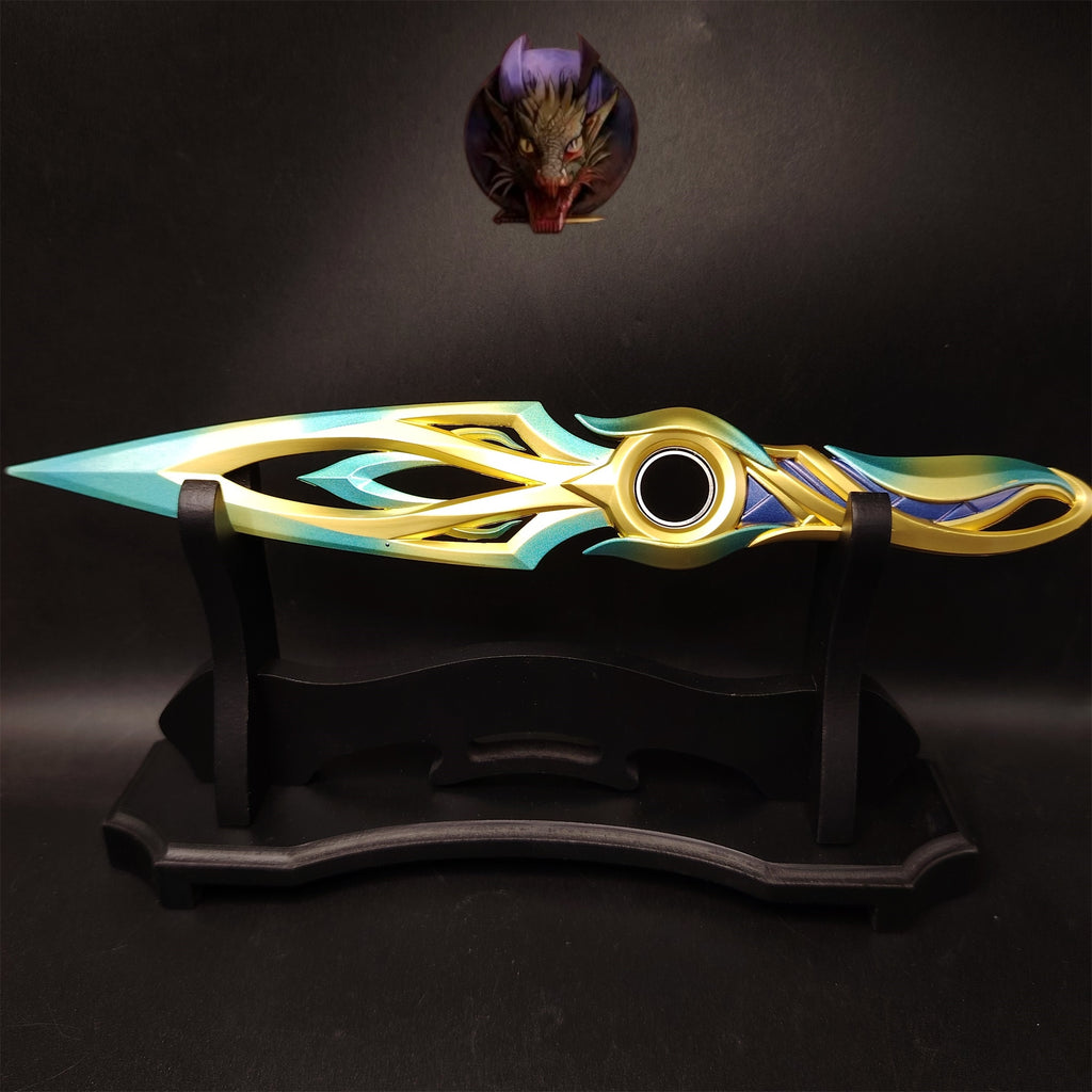 Mystbloom Kunai 11'' Game Prop 3 Colors Linfe-size Replicas