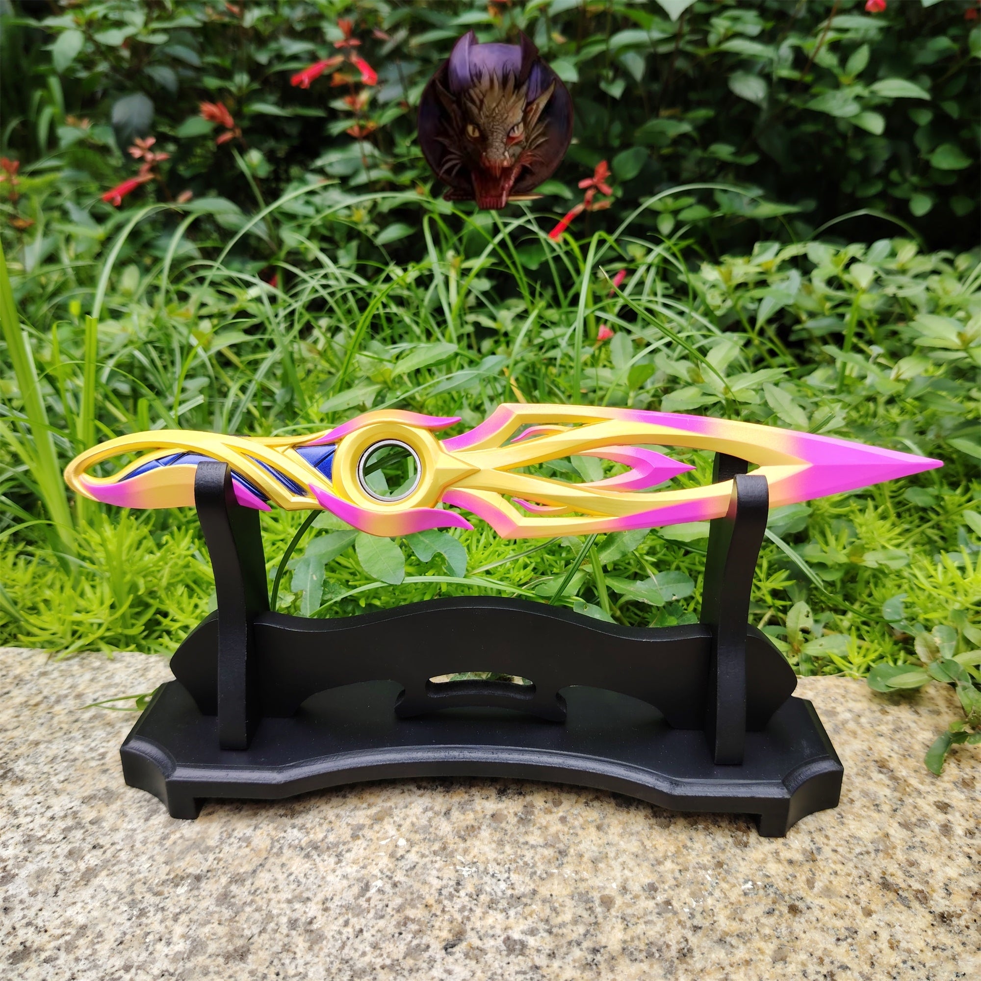 Mystbloom Kunai 11'' Game Prop 3 Colors Linfe-size Replicas