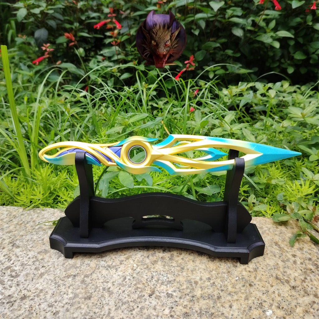 Mystbloom Kunai 11'' Game Prop 3 Colors Linfe-size Replicas