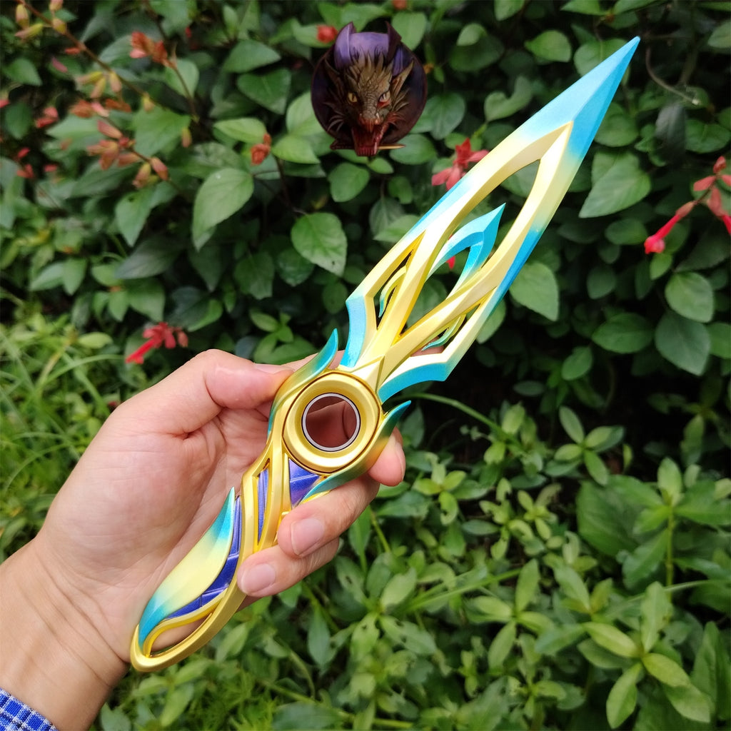 Mystbloom Kunai 11'' Game Prop 3 Colors Linfe-size Replicas