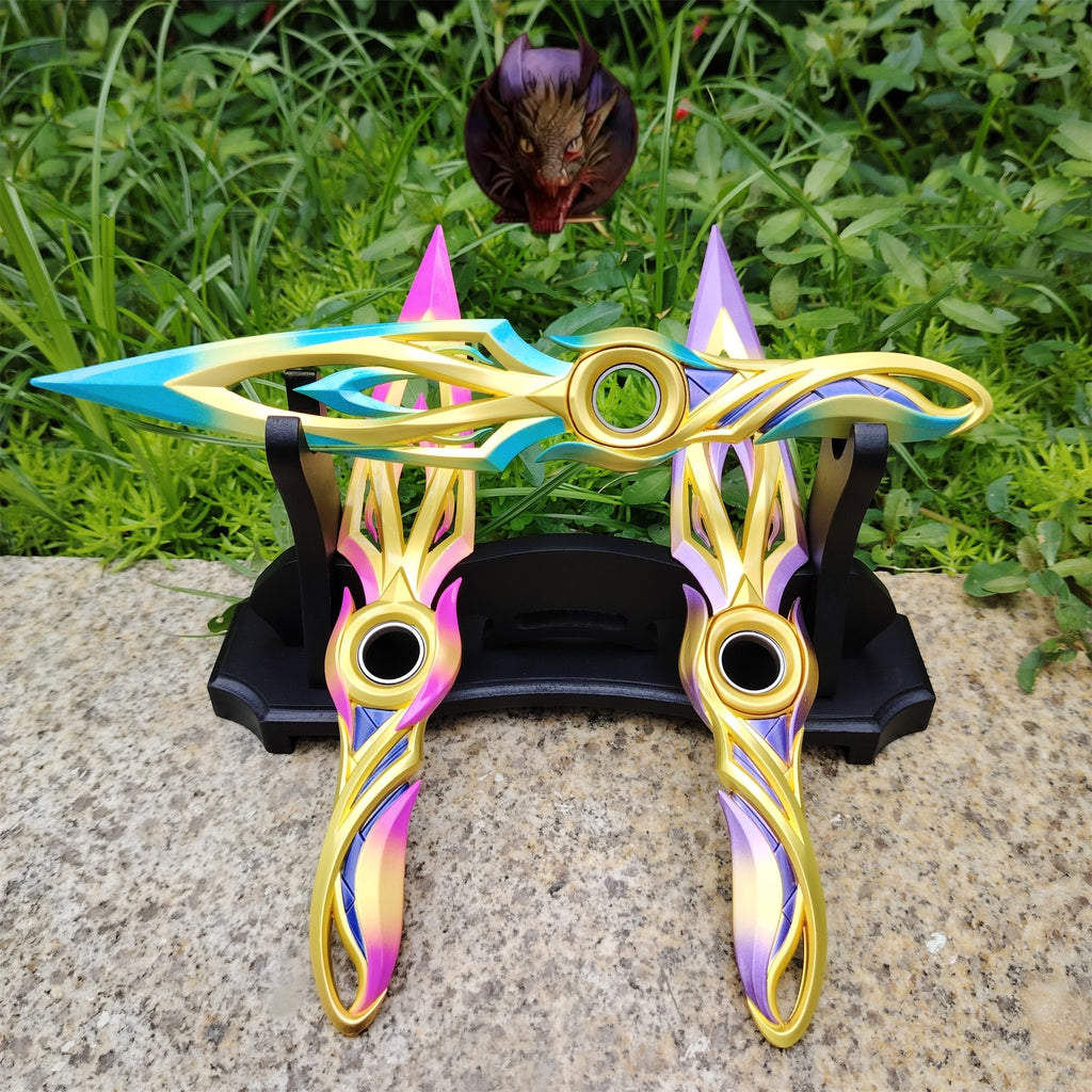 Mystbloom Kunai 11'' Game Prop 3 Colors Linfe-size Replicas