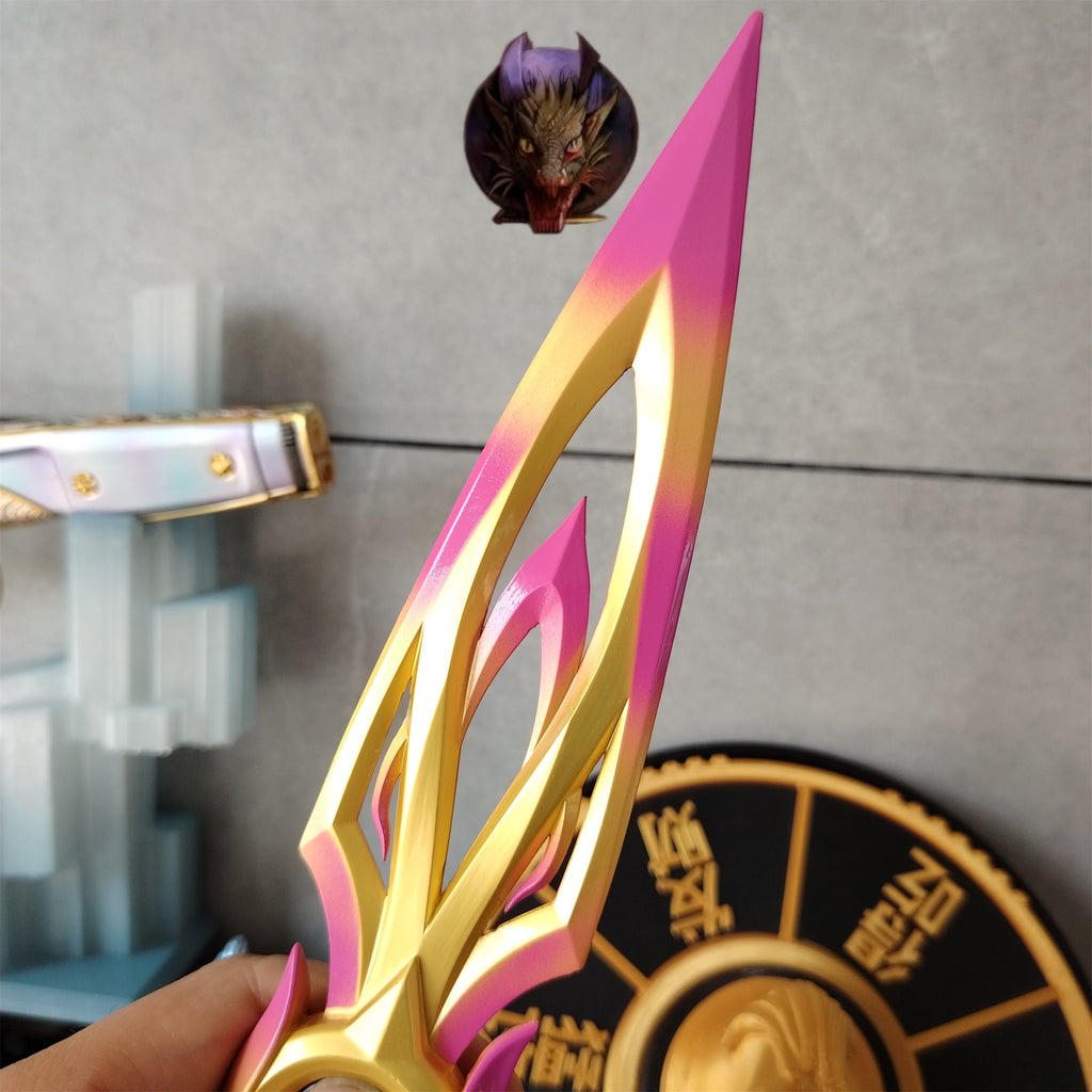 Mystbloom Kunai 11'' Game Prop 3 Colors Linfe-size Replicas