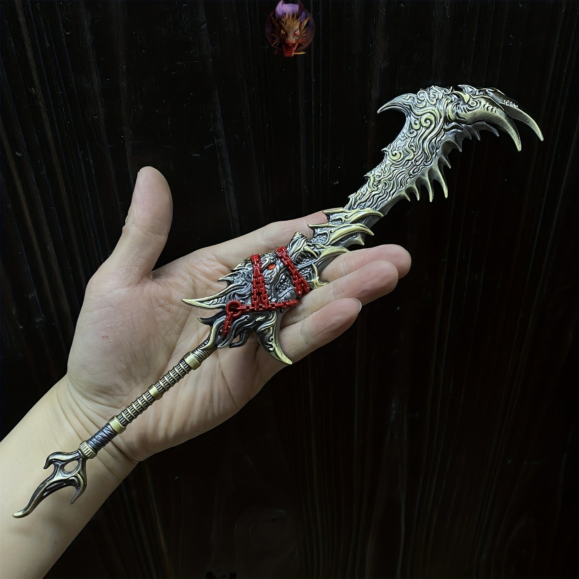 Broad Wolf Lord Sword Metal Craft Replica 29CM