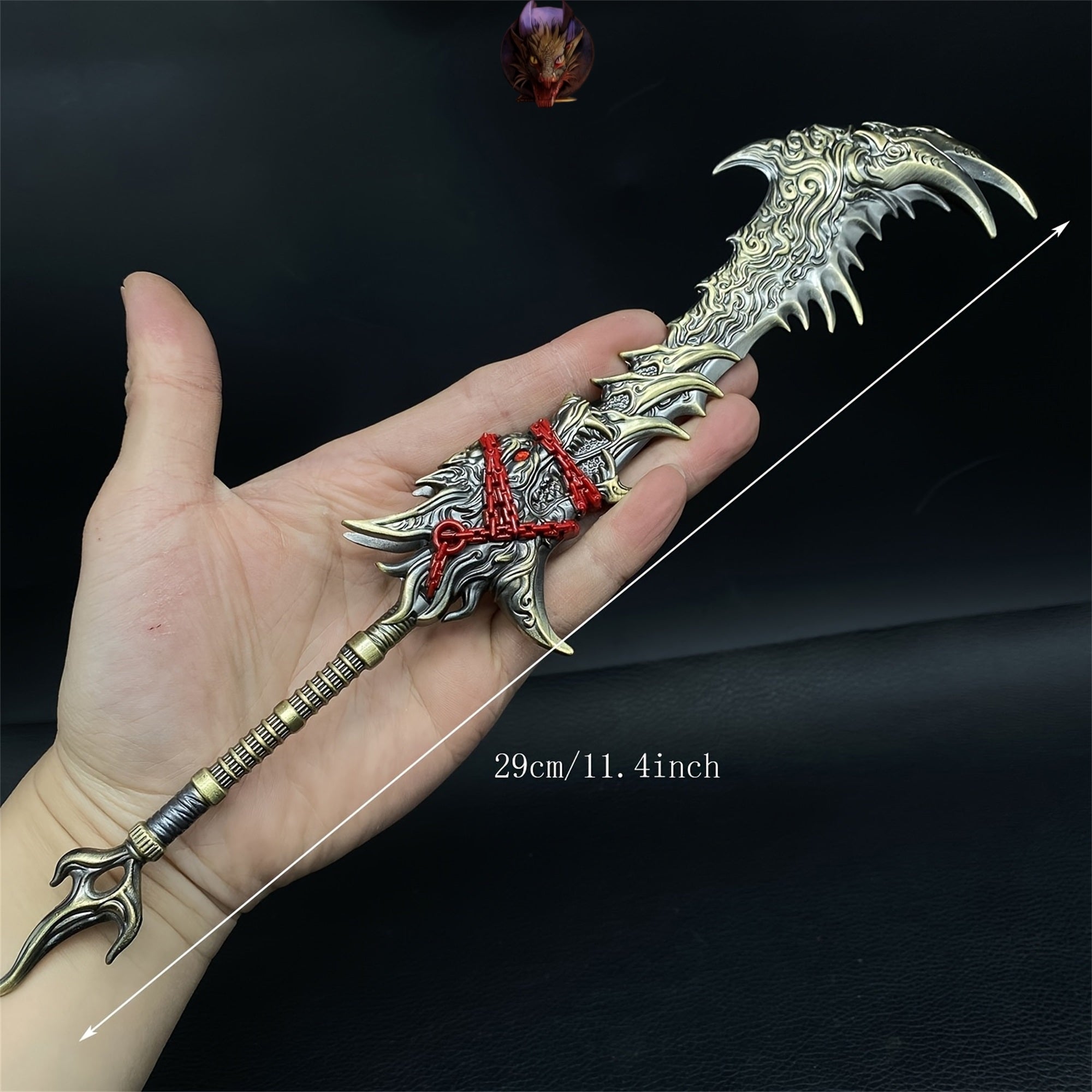 Broad Wolf Lord Sword Metal Craft Replica 29CM