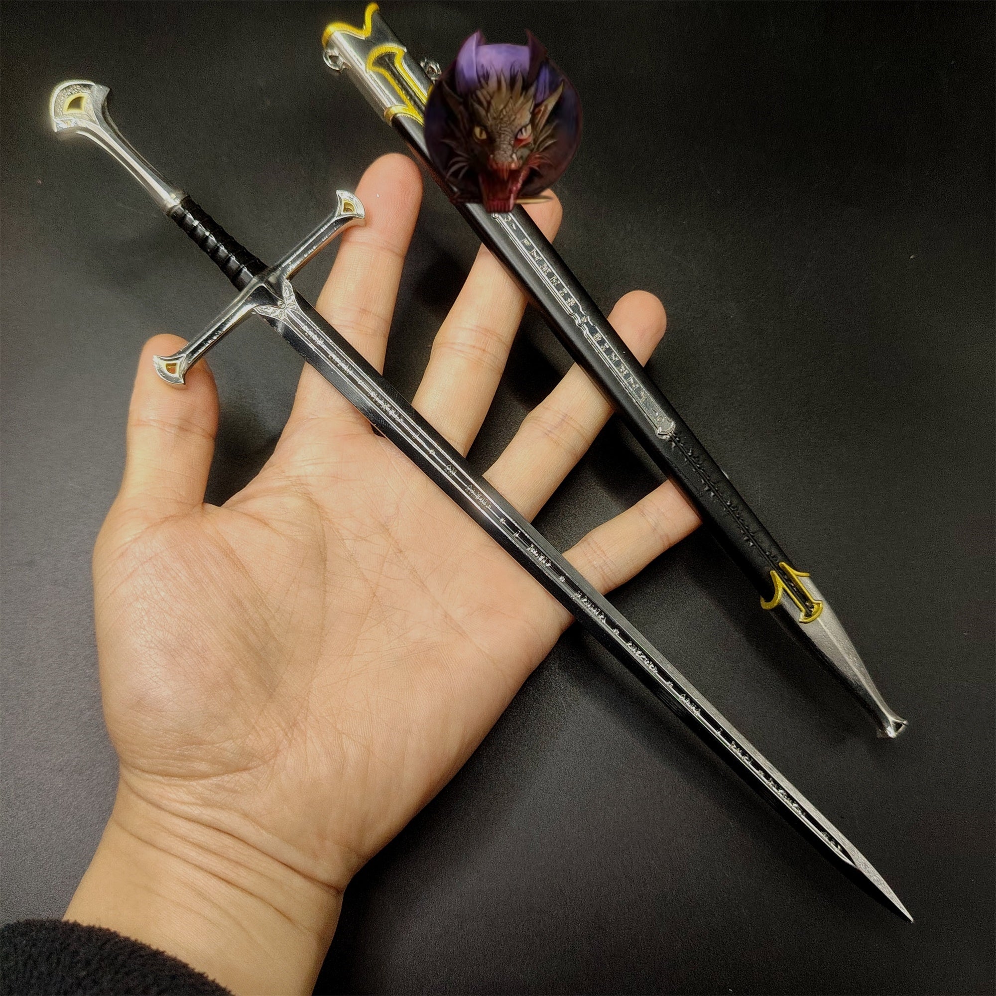 Strider Anduril Narsil Sword Metal Replica