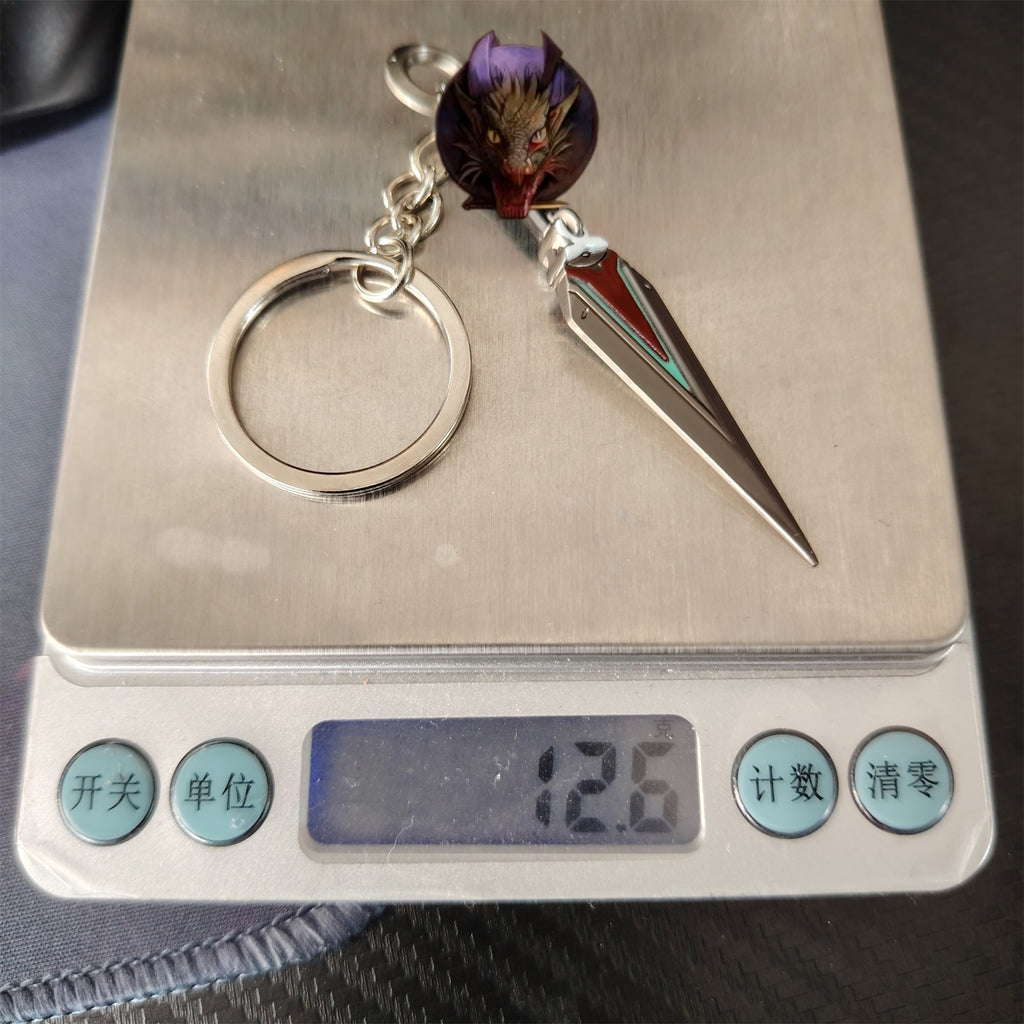 OW2 Kiriko Kunai 8CM Metal Keychain