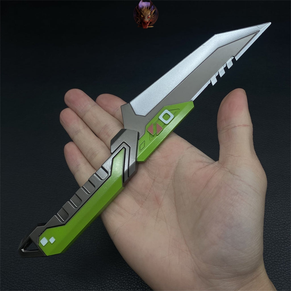 Val Overlay Dagger Blunt Metal Replica