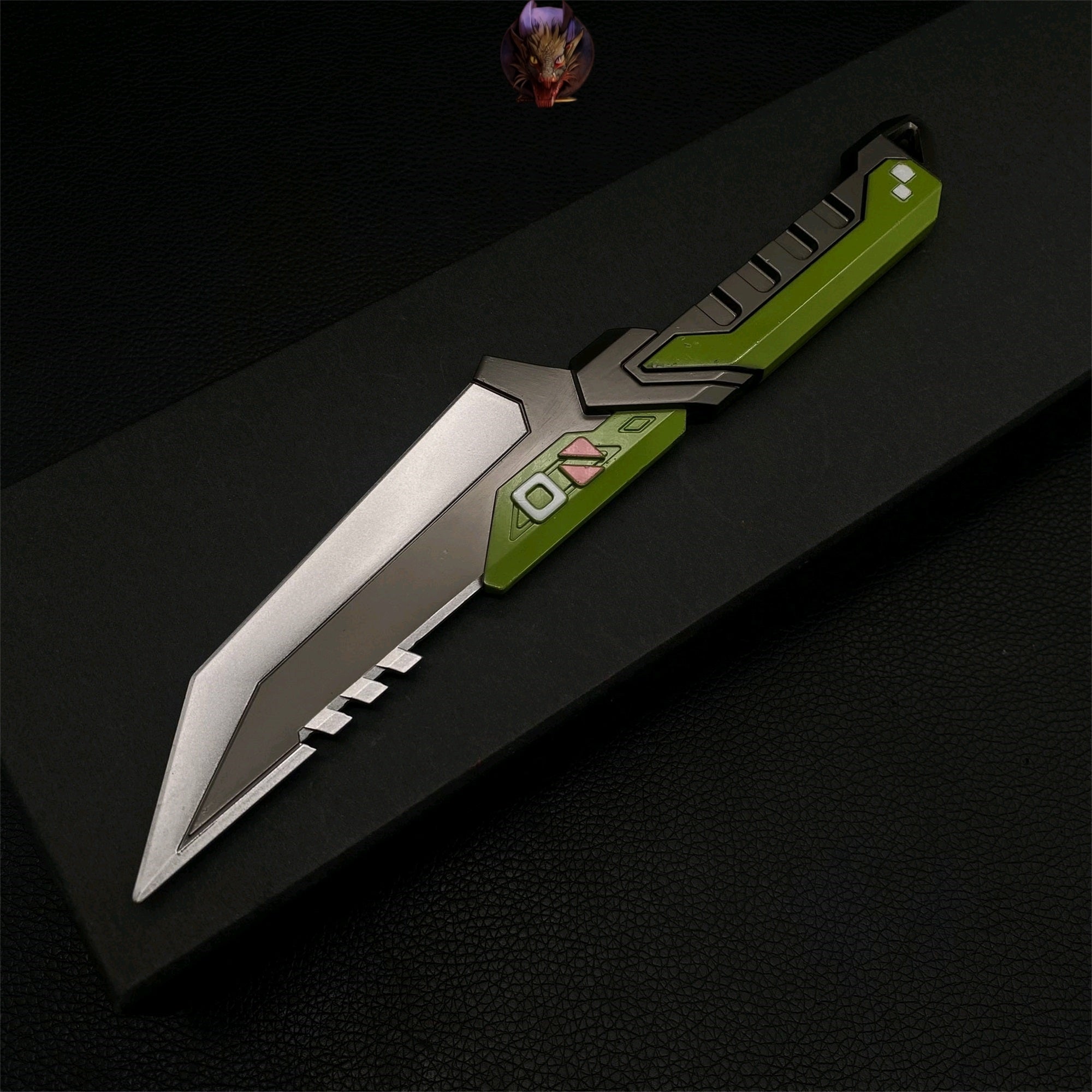 Val Overlay Dagger Blunt Metal Replica