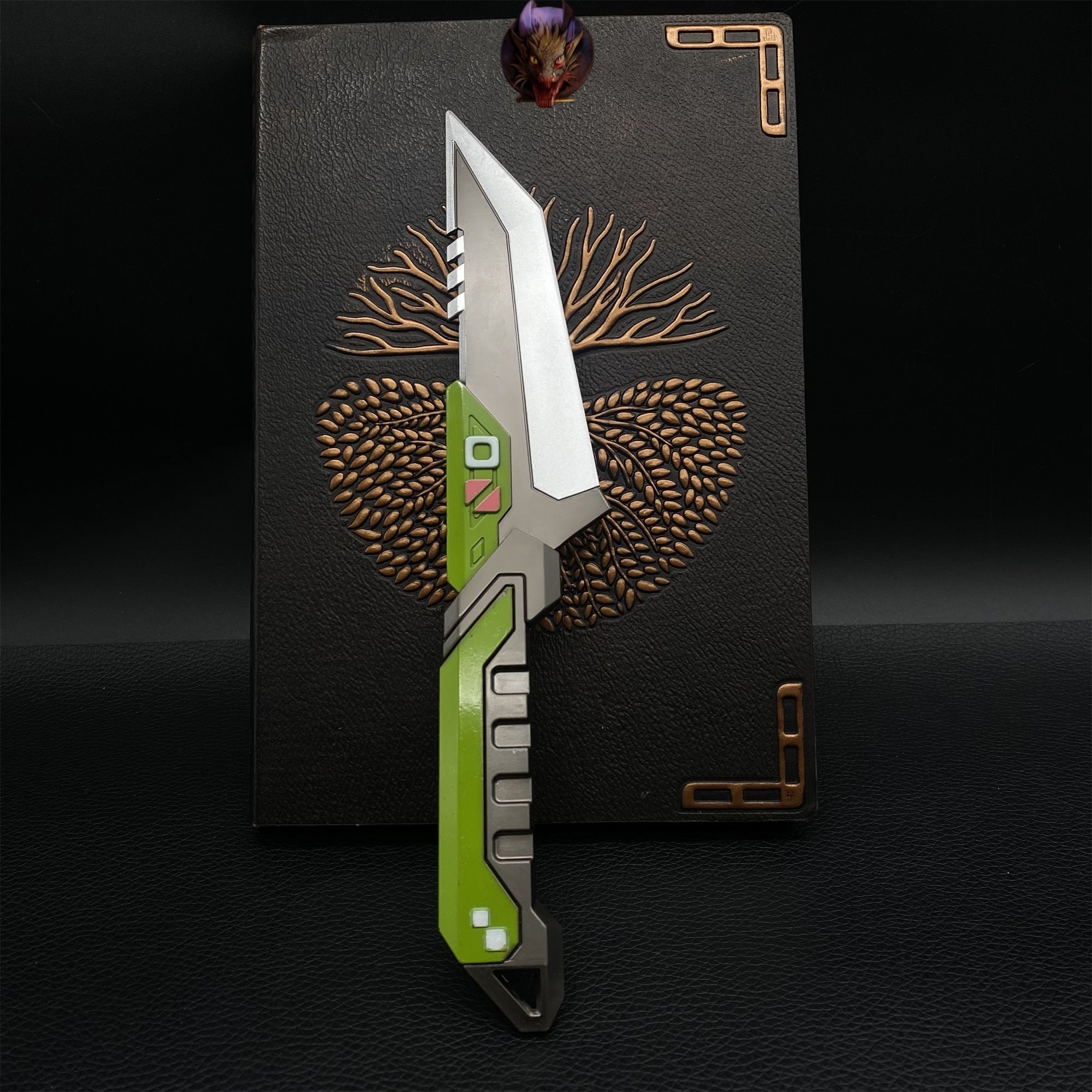 Val Overlay Dagger Blunt Metal Replica