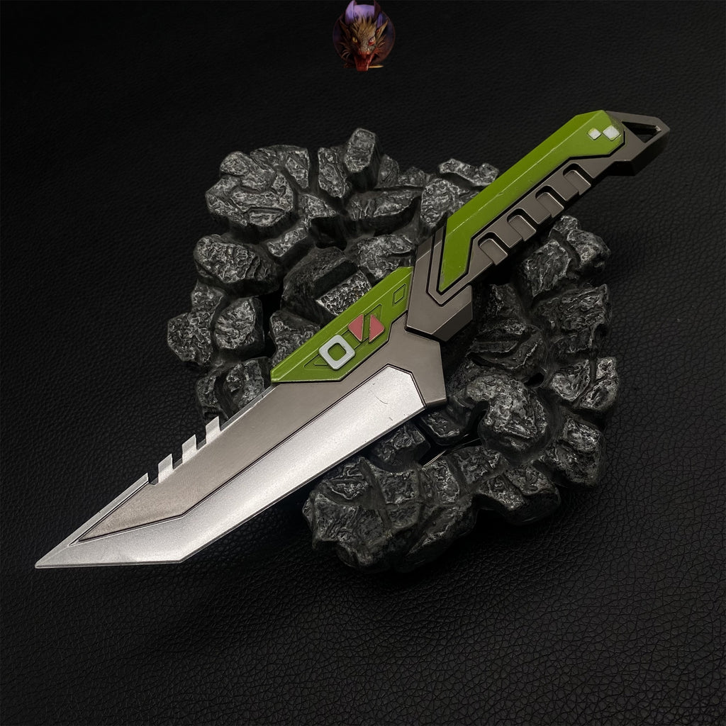 Val Overlay Dagger Blunt Metal Replica